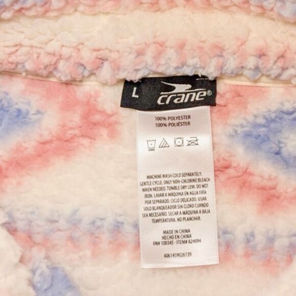 Crane Women’s Aztec Print Fleece Pullover | Size Large - Picture 3 of 6